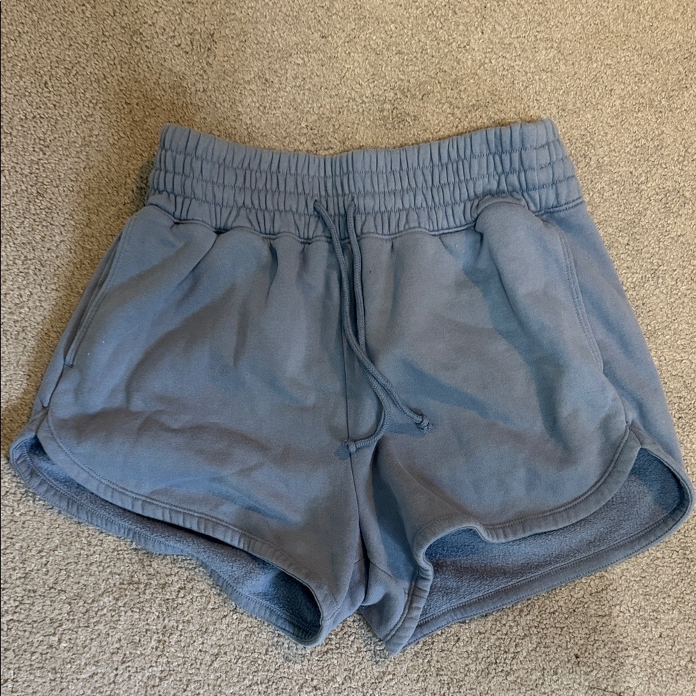 Abercrombie & Fitch Blue Athletic Shorts